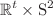 $$\mathbb {R}^t \times \hbox {S}^2$$