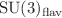 $$\hbox {SU}(3)_\mathrm{flav}$$