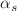$$\alpha _s$$