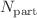 $$N_\text {part}$$