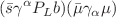 $$({\bar{s}}\gamma ^{\alpha }P_Lb)({\bar{\mu }}\gamma _{\alpha }\mu )$$