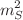 $$m_S^2$$
