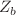 $$Z_b$$