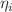$$\eta _{i}$$