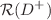 $$\mathcal {R}({{D} ^+})$$