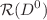 $$\mathcal {R}({{D} ^0})$$