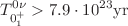 $$T^{0\nu }_{0^+_1}>7.9\cdot 10^{23}\hbox {yr}$$