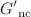 $${G^{\prime }}_{{\text {nc}}}$$