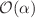 $${\mathcal {O}}(\alpha )$$