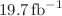 $$19.7{\,\text {fb}^{-1}} $$