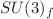 $$SU(3)_f$$