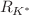 $$R_{K^*}$$