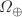 $$\varOmega _{\oplus }$$