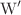 $${\text {W}}^{\prime }$$