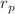 $$r_p$$