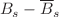 $$B_s - {\overline{B}}_s$$