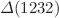 $$\varDelta (1232)$$