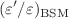 $$(\varepsilon '/\varepsilon )_\text {BSM}$$
