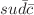 $$su {\bar{d}} {\bar{c}}$$