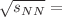$$\sqrt{s_{NN}}=$$