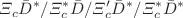 $$\Xi _c{\bar{D}}^*/\Xi _c^*{\bar{D}}/\Xi _c'{\bar{D}}^*/\Xi _c^*{\bar{D}}^*$$