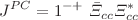 $$J^{PC}=1^{-+}~{\bar{\Xi }}_{cc}\Xi _{cc}^{*}$$
