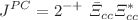 $$J^{PC}=2^{-+}~{\bar{\Xi }}_{cc}\Xi _{cc}^{*}$$