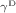 $$_{\gamma ^{\mathrm {D}}}$$