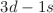 $$3d-1s$$