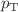 $$p_{\mathrm {T}}$$