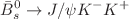 $${\bar{B}}_s^0 \rightarrow J/\psi K^- K^+$$