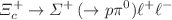 $$\Xi _c^+\rightarrow \Sigma ^+\,(\rightarrow p\pi ^0)\ell ^+\ell ^-$$
