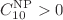 $$C_{10}^{\textrm{NP}} > 0$$