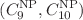 $$(C_9^{\textrm{NP}}, C_{10}^{\textrm{NP}} )$$