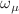 $$\omega _\mu $$