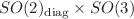 $$SO(2)_{\text {diag}}\times SO(3)$$
