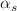 $$\alpha _{s}$$