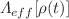 $$ \varLambda _{eff}[\rho (t)] $$