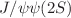 $$J/\psi \psi (2S)$$