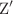 $$\text {Z}^{\prime }$$