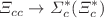 $$\Xi _{cc}\rightarrow \Sigma _{c}^*(\Xi _{c}^*)$$