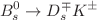 $$B^0_s\rightarrow D_s^{\mp } K^{\pm }$$
