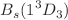 $$B_s(1^3D_3)$$