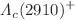$$\Lambda _c(2910)^+$$