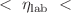 $$<~\eta _\textrm{lab} ~<$$