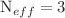 $$\mathrm N_{eff}=3$$