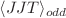 $$\langle JJT\rangle _{odd}$$