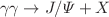 $$\gamma \gamma \rightarrow J/\Psi + X$$