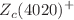$$Z_c(4020)^+$$