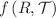 $$f\left( R,{\mathcal {T}}\right) $$